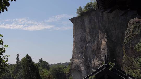 嘉兴柯岩风景区普照寺风景视频