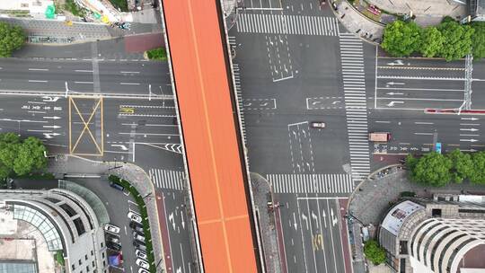 上海长宁区空城航拍