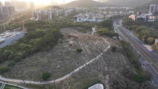 中国广东省广州市黄埔区市民广场梅花