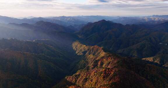 秦岭秋天