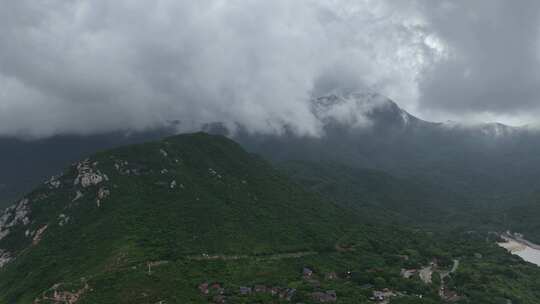 风景，无人机航拍，深圳，海边风景