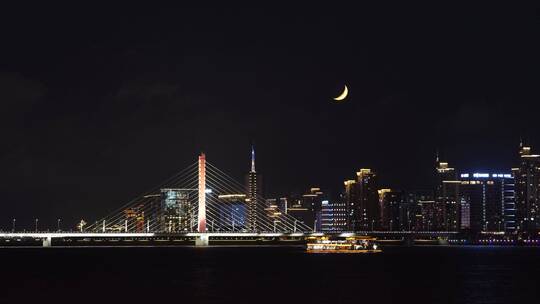 杭州钱江三桥夜景