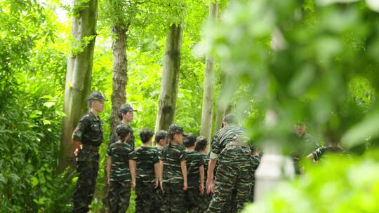 夏利营青少年小朋友国防安全教育壹动训练营