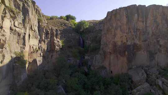 峡谷，沙漠，卡帕多西亚，山谷