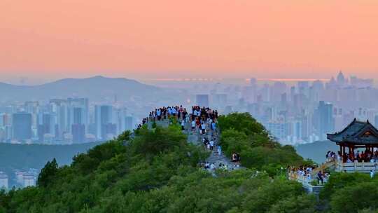 济南千佛山航拍