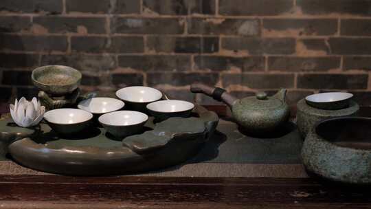 中国茶艺文化精美的茶具