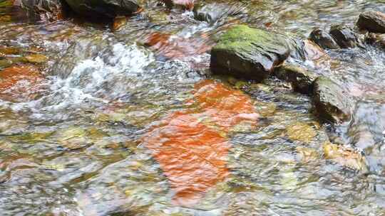 大山河流溪水水流小溪山涧