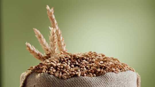 小麦、种子、谷物、袋子