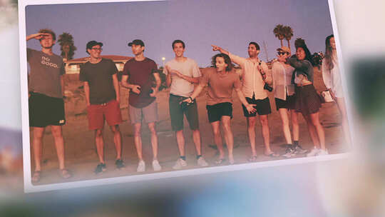 温馨唯美回忆电子相册照片模板