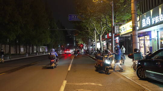 上海闵行区马路街景