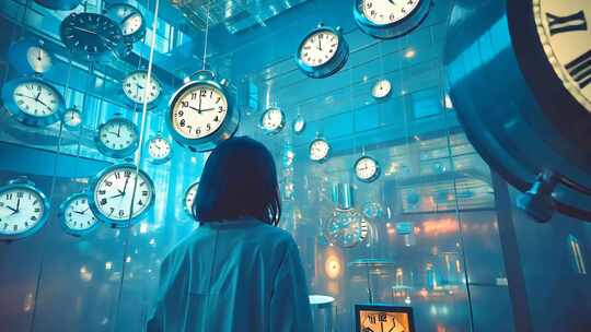 时间穿梭研究 科幻未来科技时光机实验室