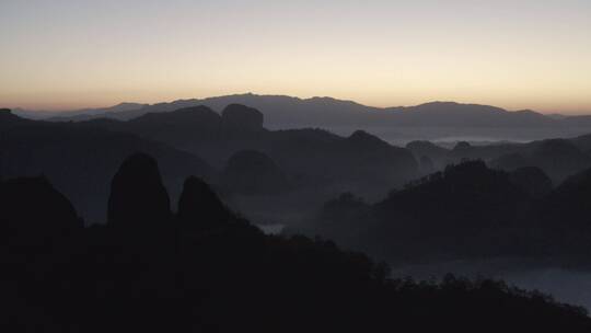 武夷山日出云海