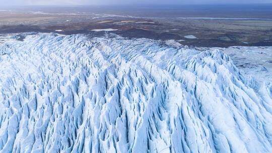 4K登峰登山高山雪山攀登冬季滑雪