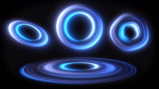 4枚光环漩涡 素材包