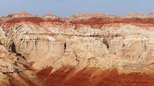 多彩丹霞雅丹山地戈壁