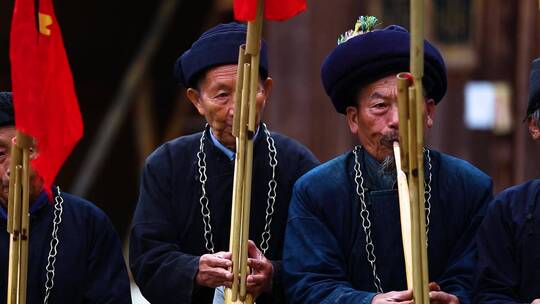 贵州吹芦笙表演