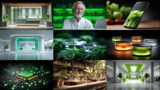 绿色科技赋能智慧医疗新篇章高清在线视频素材下载