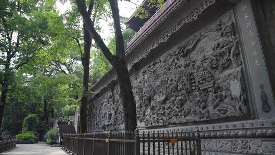 杭州千年古刹灵隐寺建筑