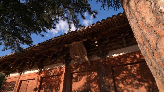 【4K】山西佛光寺 五台山佛光寺东大殿