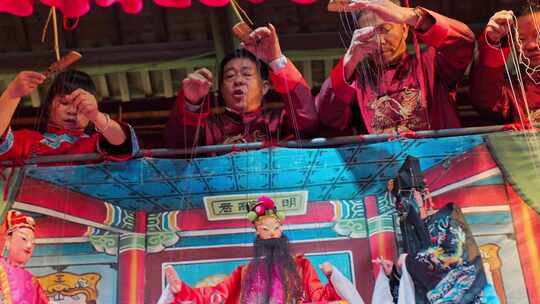 土楼-木偶戏非遗文化纪录片福建龙岩客家