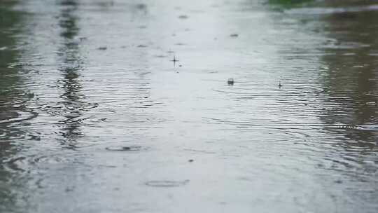 下雨天气雨水雨滴