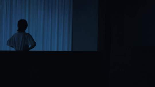 艺术 抽象 情绪 蓝调 时尚  背影