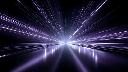 光影交错时空隧道穿梭无限未来