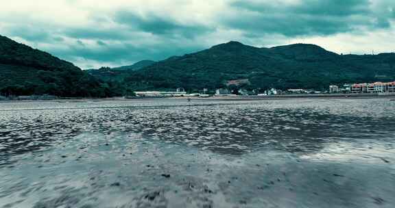 海岸滩涂风光