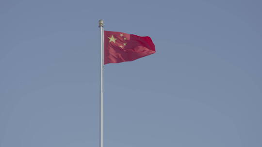 天安门红旗 北京天安门空镜视频素材模板下载