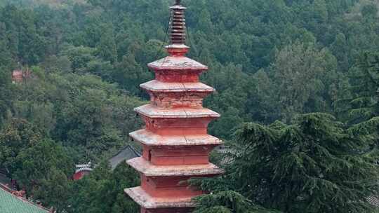 航拍平顶山汝州风穴寺