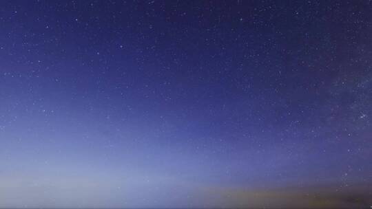 夜晚旋转天空