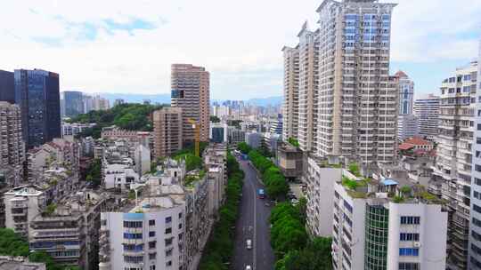 福州市 鼓楼区 城市航拍