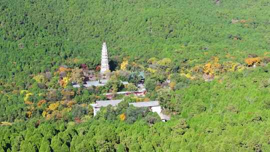 秋天的灵岩寺