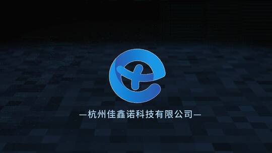 简洁科技logo片头宣传展示AE模板