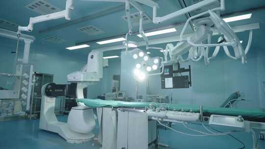 手术室手术灯特写