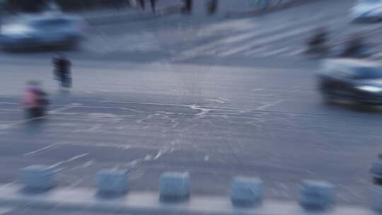 间流逝时间变化城市时间时光流逝工作时间