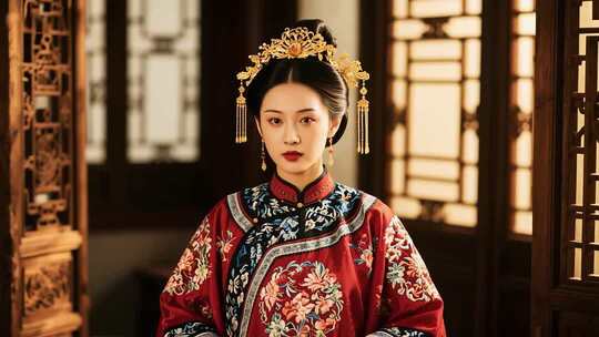 汉服美女古装中国风传统服饰