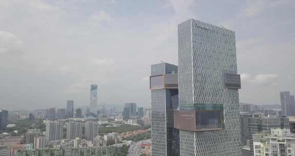 深圳腾讯总部大楼深圳城市CBD街景