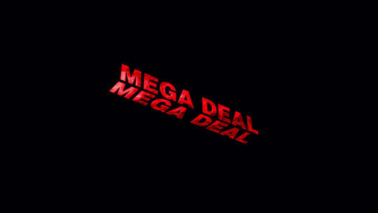 Mega Deal文字动画