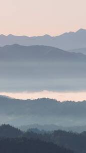 南岳衡山山景云海奇观4k视频竖版