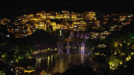 芙蓉镇夜景