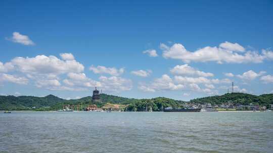 鄱阳湖石钟山水域夏季延时