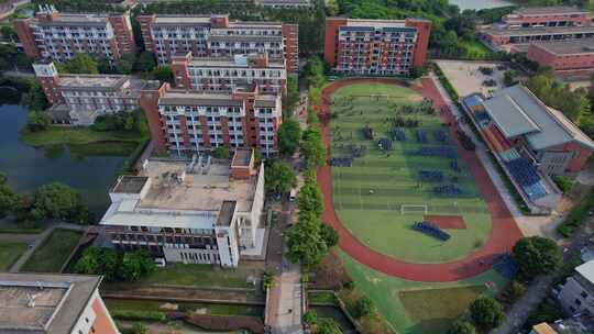 航拍福建华南女子学院