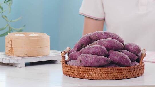 沙地紫心紫薯