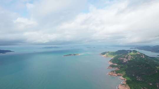 福建霞浦海边风景航拍