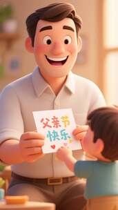 （竖版）父亲节快乐