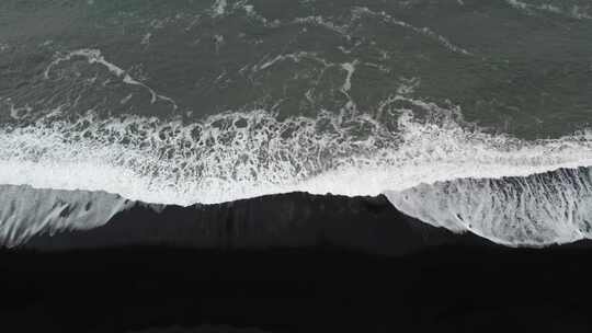 斯托克尼斯海滩，冰岛，海洋，海浪