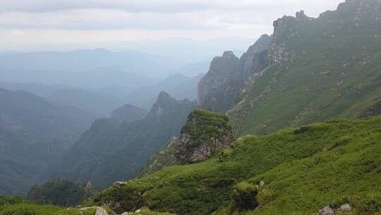 高山草甸 鹿角梁 秦岭风光