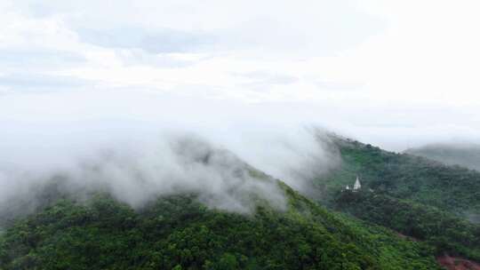 航拍雪峰山