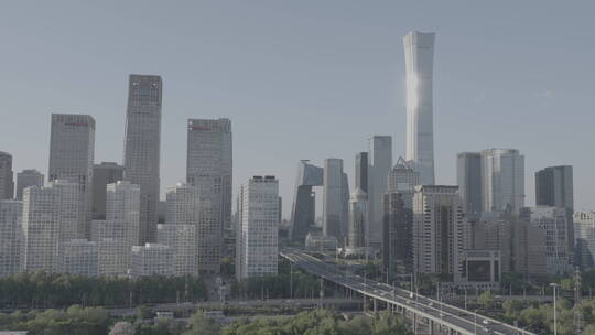 北京国贸 城市空镜